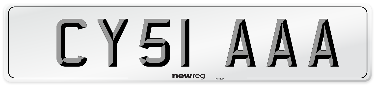 CY51 AAA Number Plate from New Reg